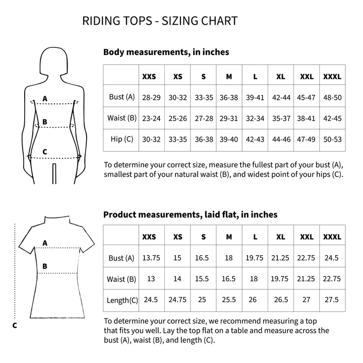'Lady' Short Sleeve Women's Riding Top