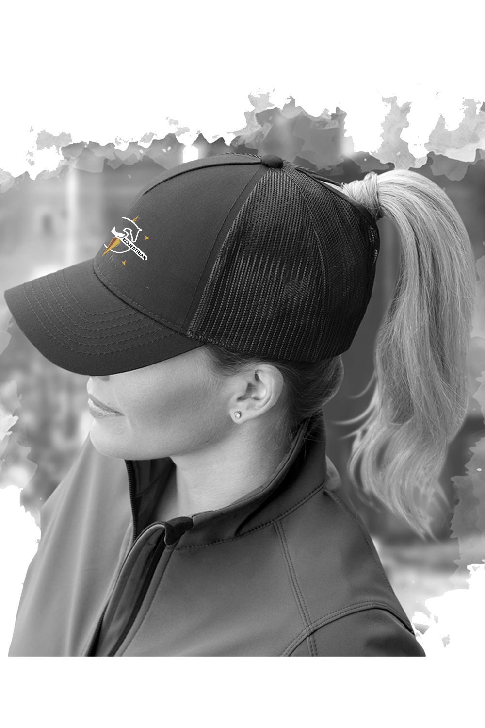 East Edge Equestrian 'Ponytail' Ballcap.