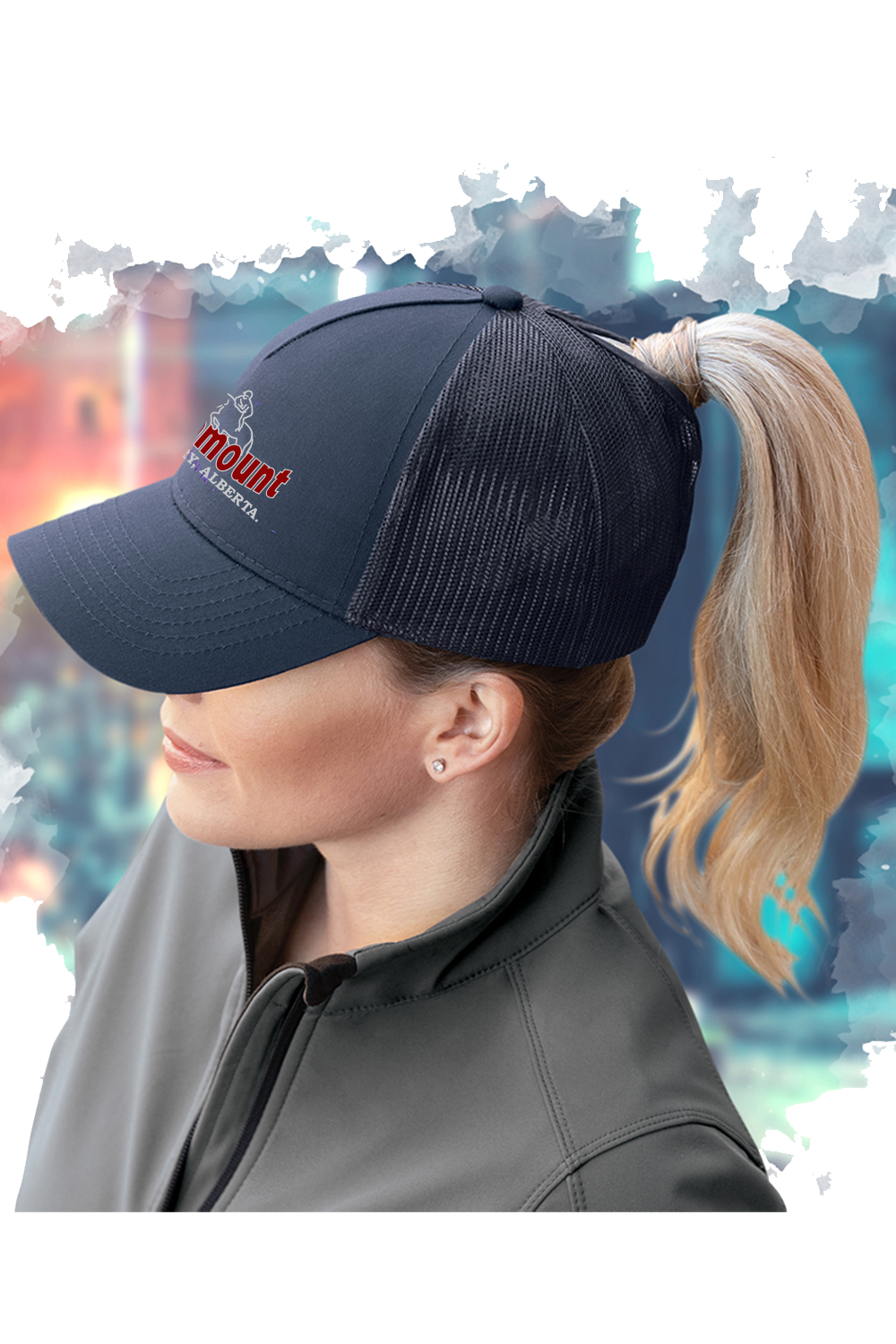 Paramount Eq Ponytail Ballcap