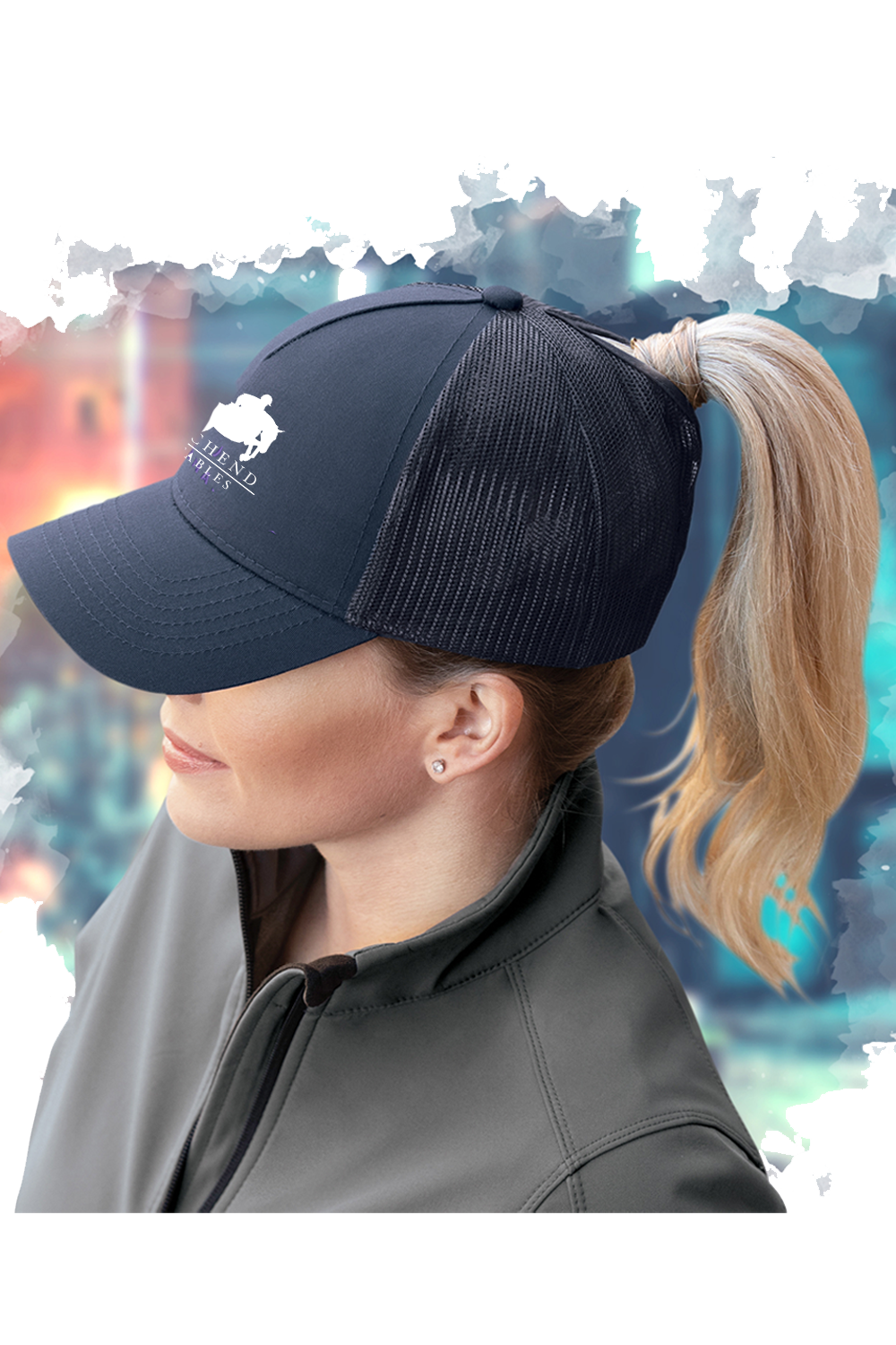Lochend Stables 'Ponytail' Ballcap.