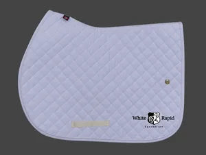 White Rapid 'Ogilvy' Jumper Profile Saddle Pad
