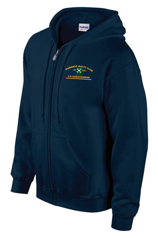 Durness 4-H Multi Club 'Saskatchewan' Full Zip Hoody