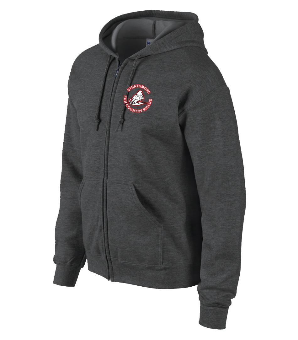Strathmore Fun Country Riders 'Full Zip' Hoody.