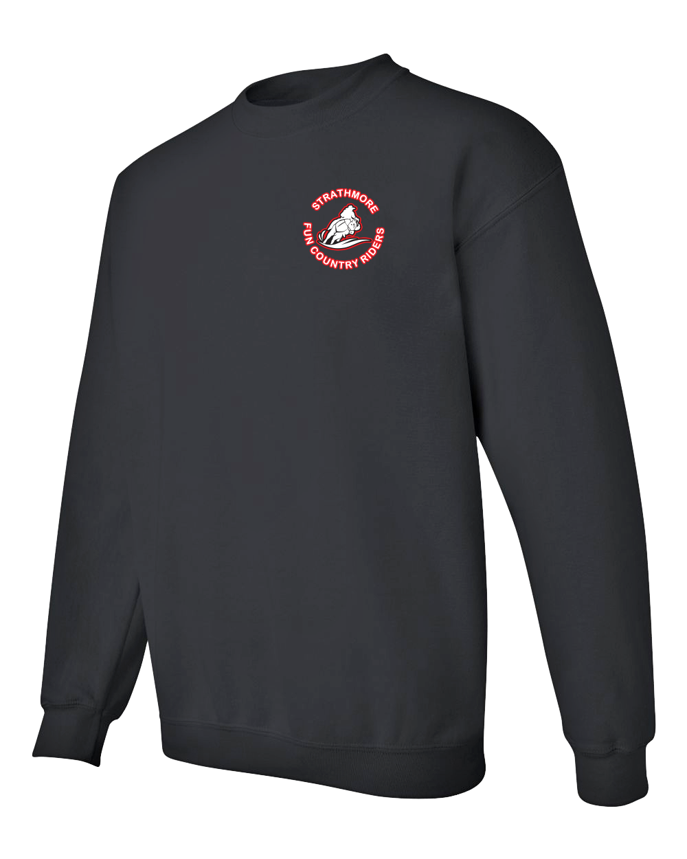 Strathmore Fun Country Riders 'Crewneck' Sweatshirt.