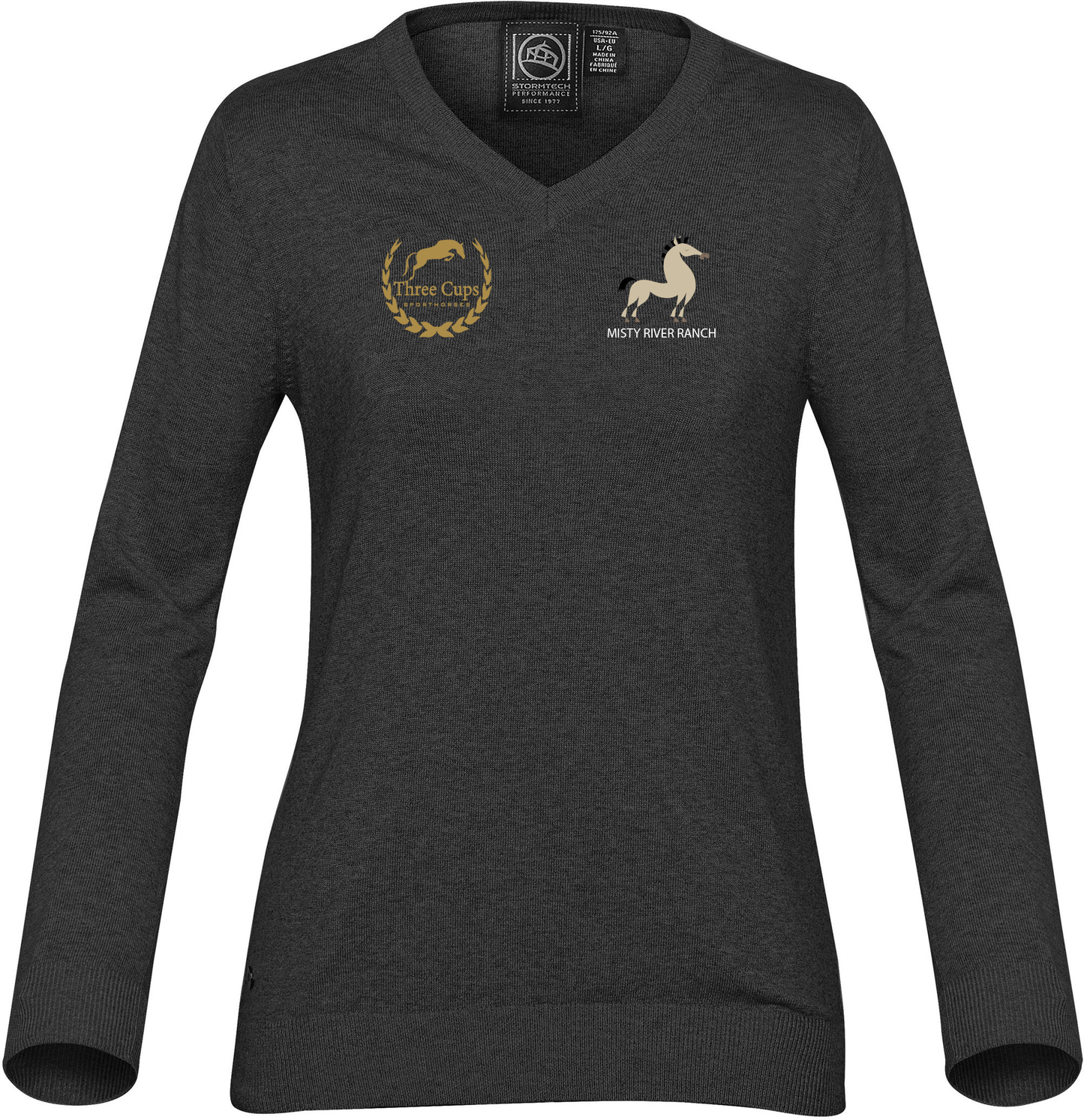 Three Cups AND Misty River 'Laguna' V-Neck Sweater