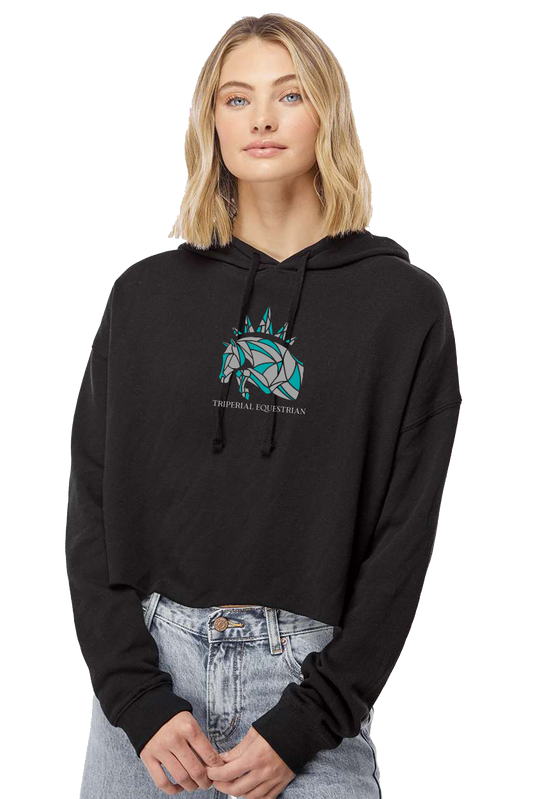 Triperial Eq Lightweight 'Crop' Hooded Sweatshirt