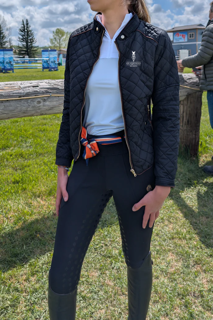 KR Equestrian Bermuda Quilted Jacket.