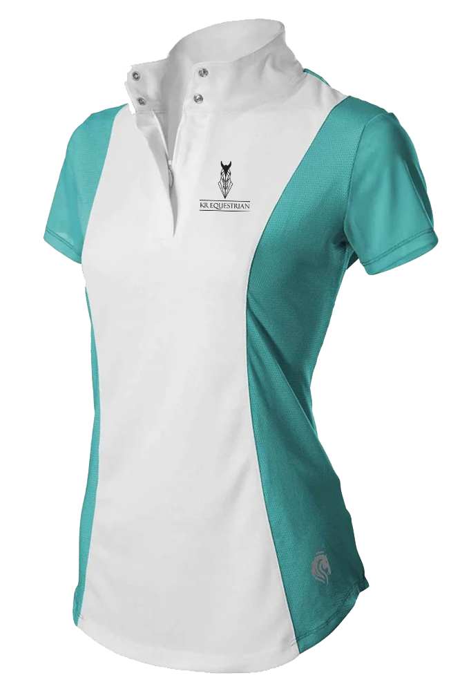 KR Equestrian Bermuda 'Martha' Women's Short Sleeve Show Shirt