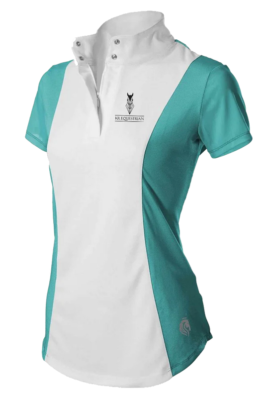 KR Equestrian Bermuda 'Martha' Women's Short Sleeve Show Shirt