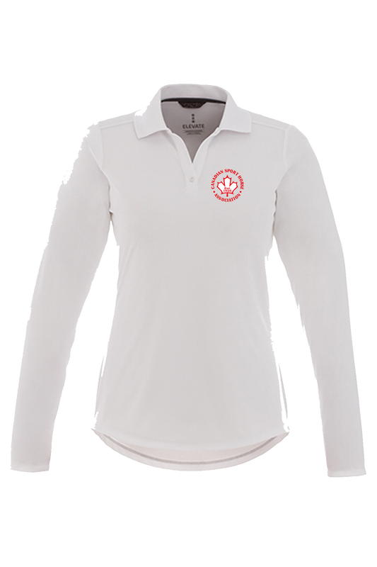 CSHA 'Mori' Long Sleeve Polo.