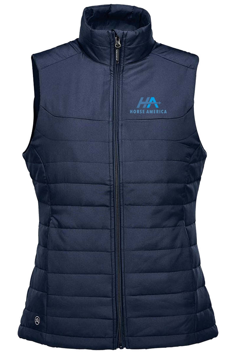 Overseas Horse Services or Horse America 'Nautilus' Quilted Vest