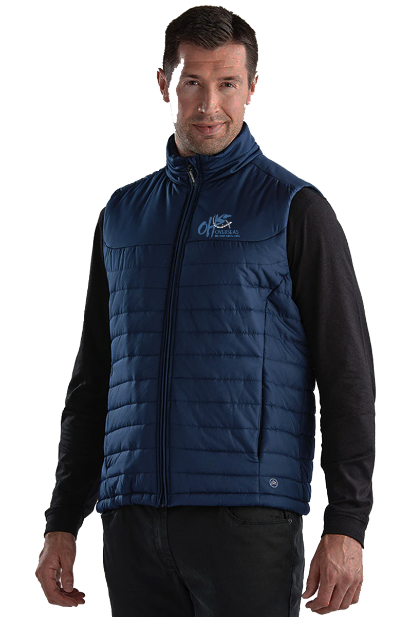 Overseas Horse Services or Horse America 'Nautilus' Quilted Vest