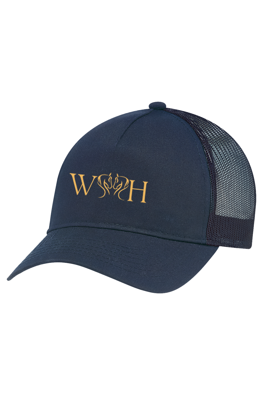 West Spring Sport Horses Ponytail Ballcap