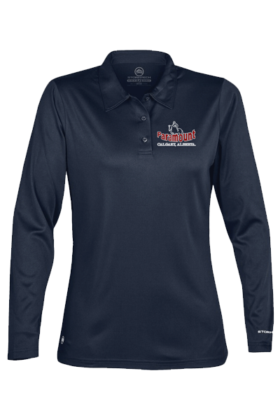 Paramount Eq Long Sleeve Polo Shirt.