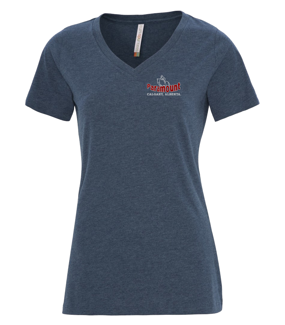 Paramount Eq Ladies 'V' Neck Tee.