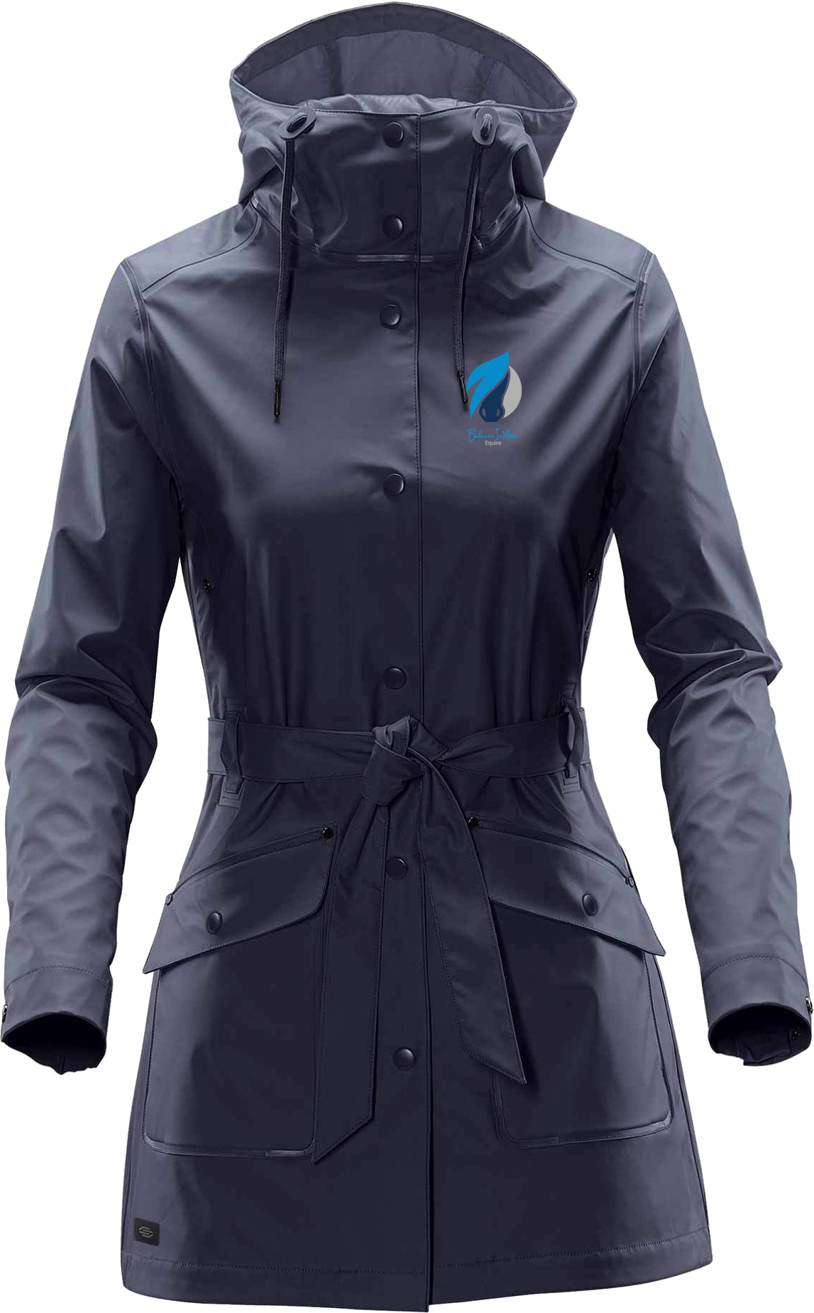 Balance in Motion 'Waterfall' Rain Coat