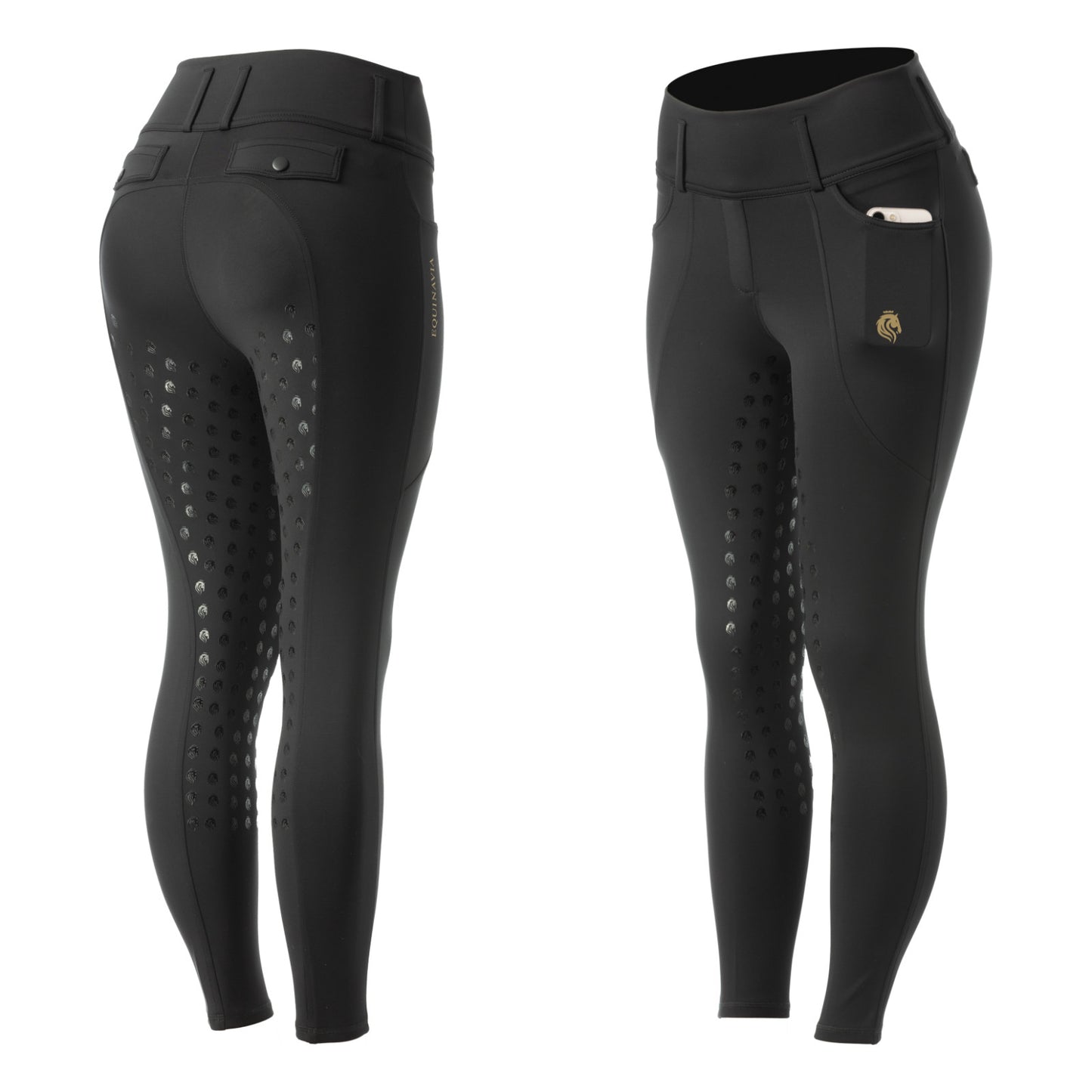 'Linnea' Women's Compression Full Seat Breeches