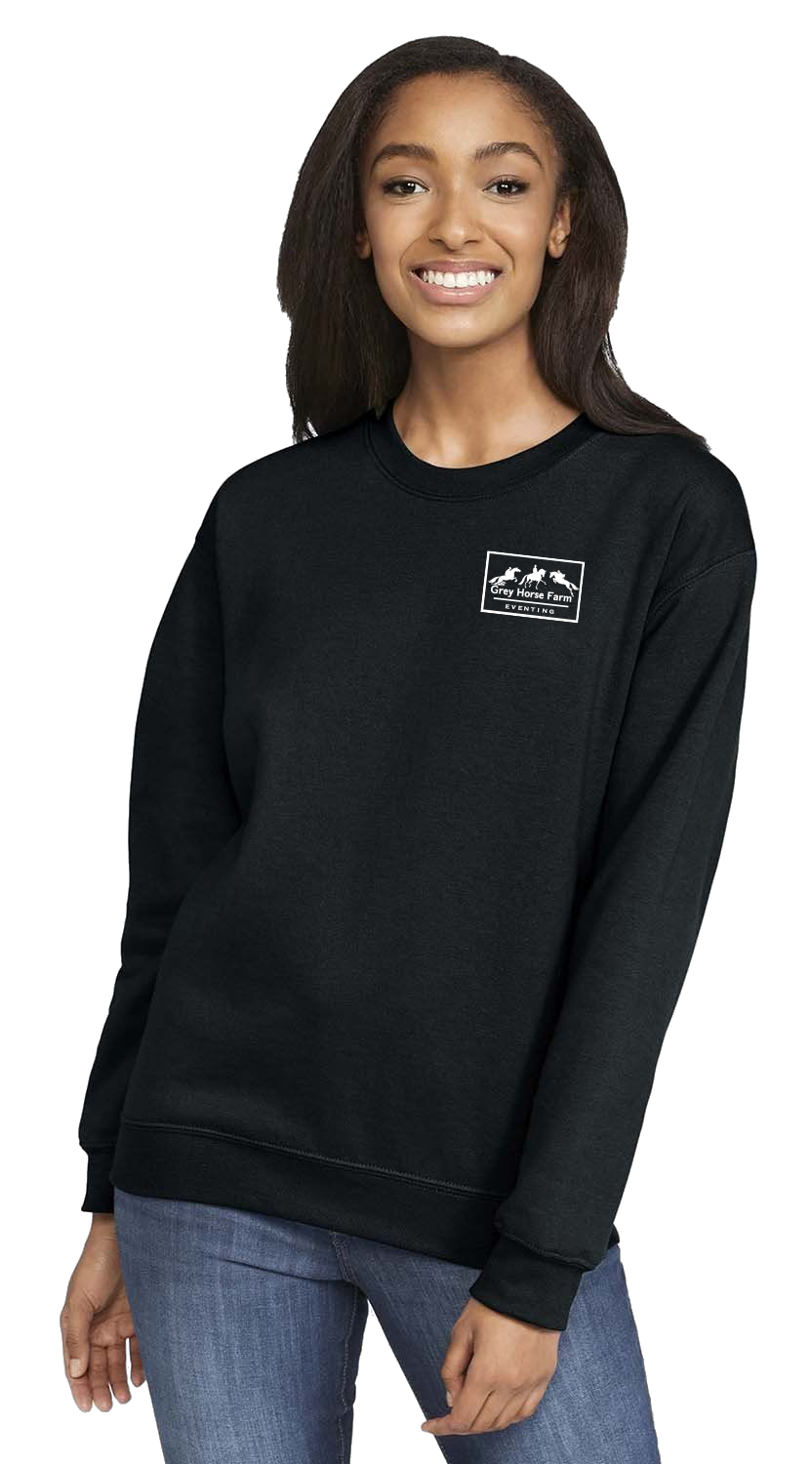 Grey Horse Crewneck Sweatshirt