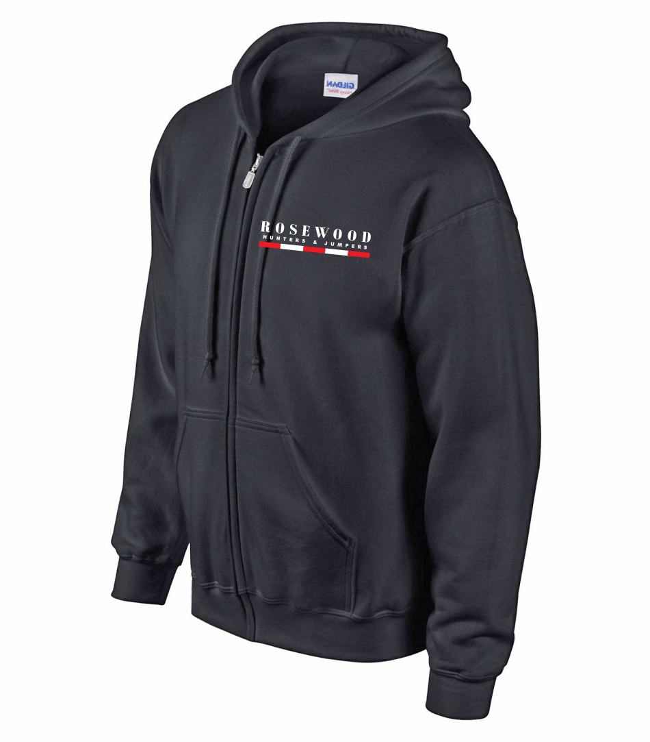 Rosewood H&J Zippered Hoody
