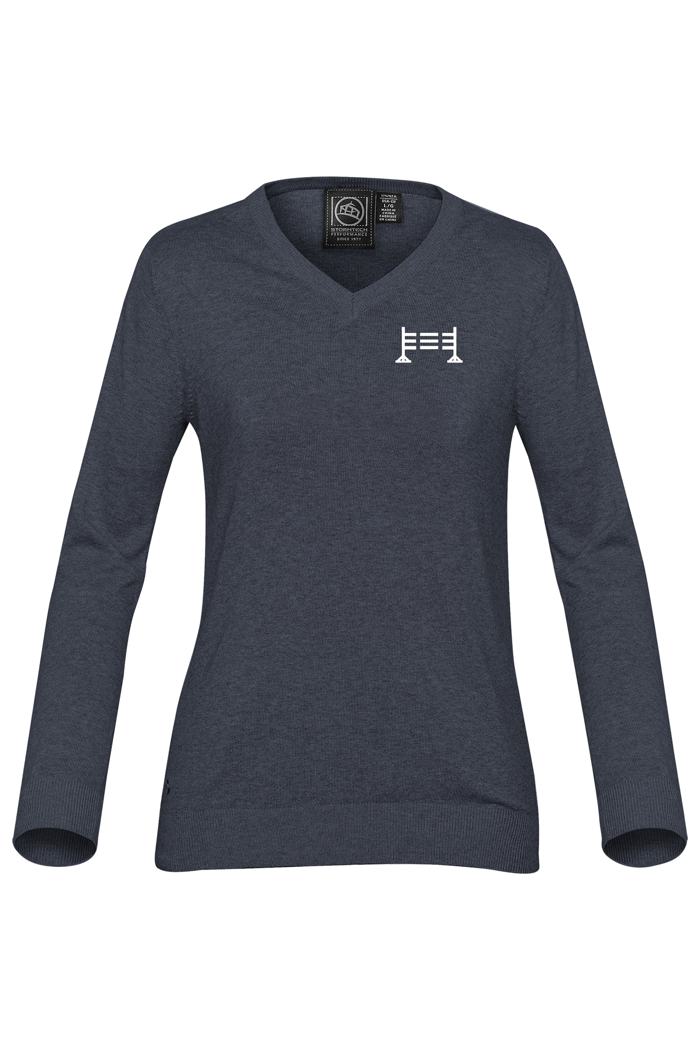 Landmark Farms 'V' Neck Knitted Sweater.